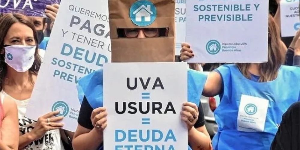 Créditos UVA: familias afrontan hoy deudas exorbitantes