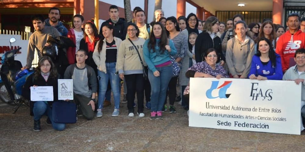 Profesores y Estudiantes de la Facultad de Humanidades brindarán información en el futuro espacio de la UADER