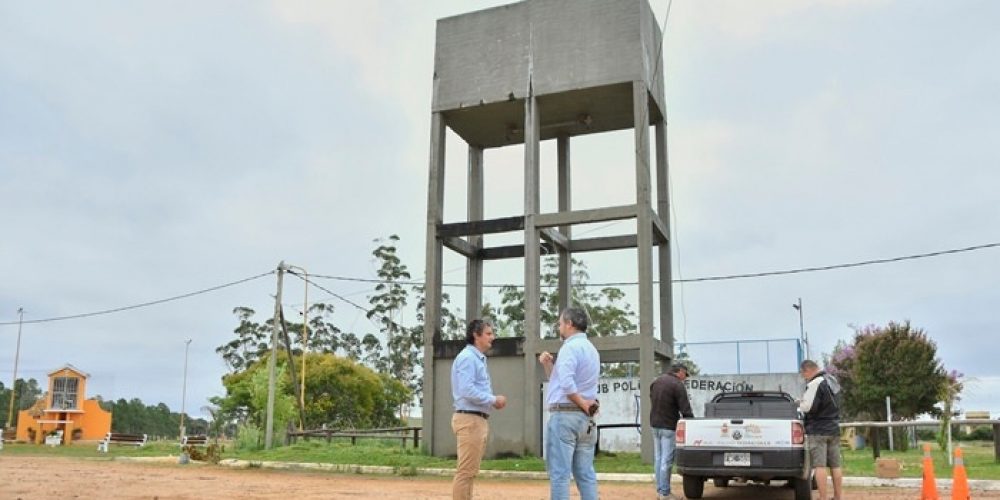 El Municipio comenzó la reparación del tanque del Barrio San Cayetano