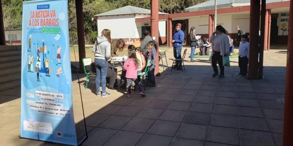 La Justicia va a Los Barrios estará en la Escuela Pascual Pringles