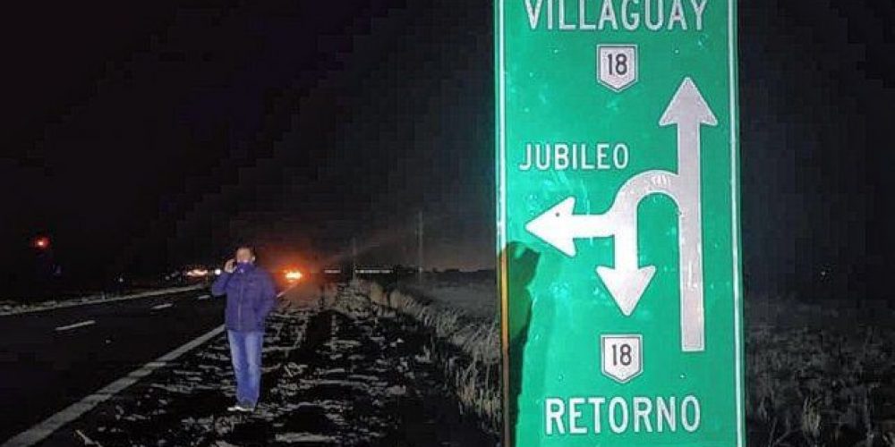 Ruta 18: diputado y precandidatos tuvieron un accidente