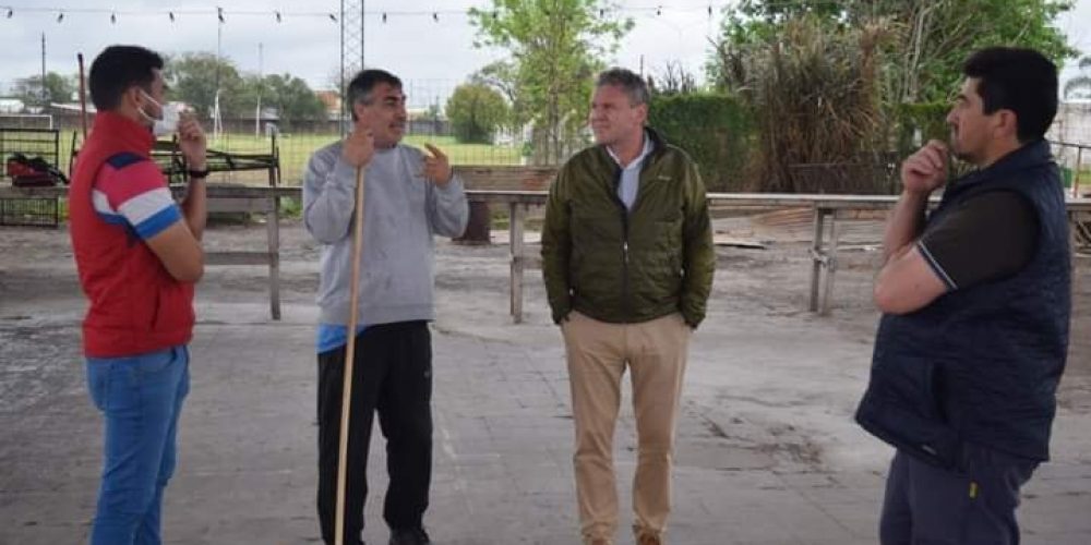 El Gobierno de Chajarí realizó un aporte de $ 1,8 millones al Club Ferrocarril