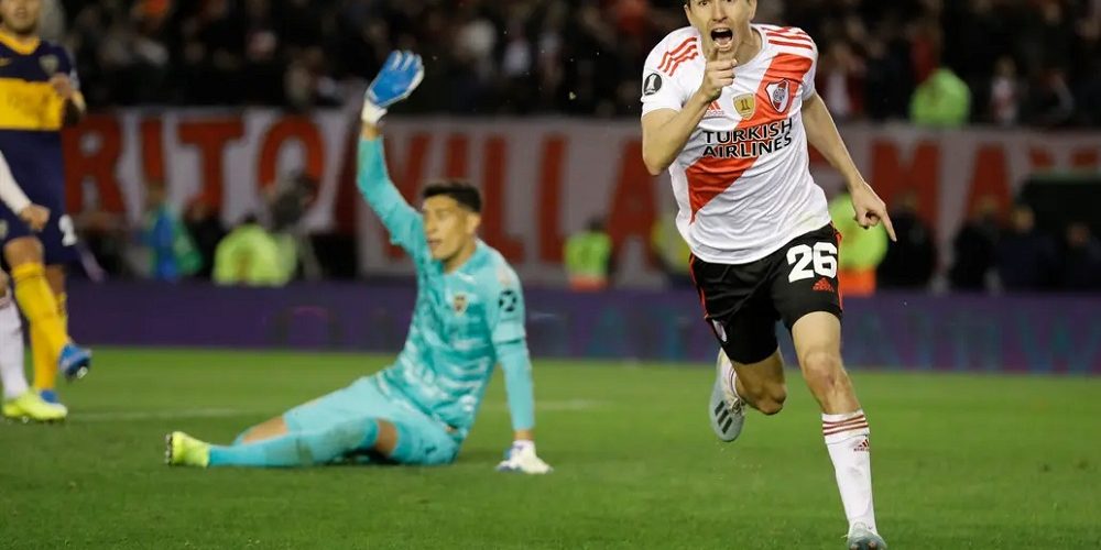 Ventaja River: venció 2 a 0 a Boca y se ilusiona con la final de la Copa Libertadores