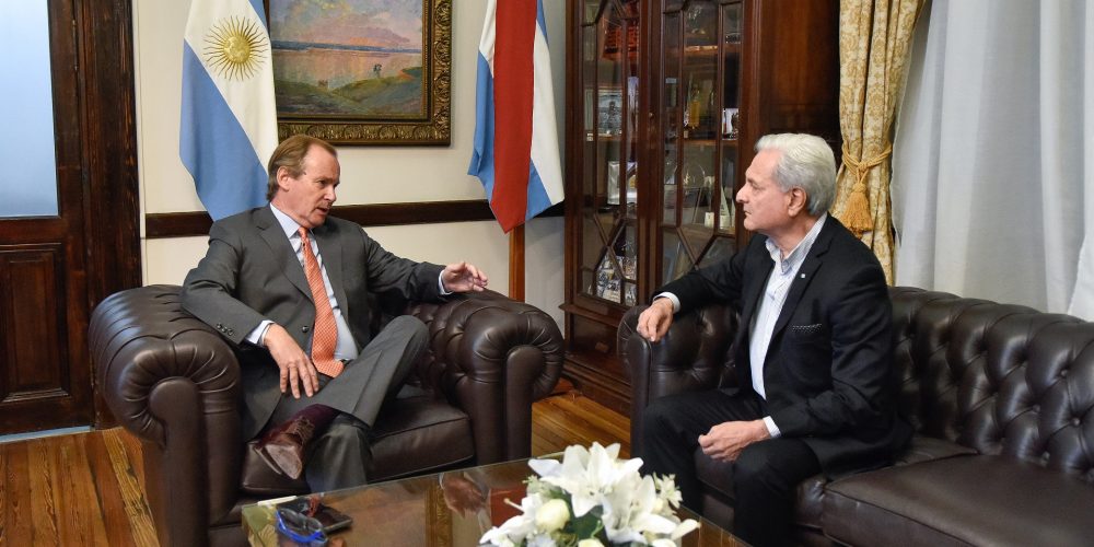 Bordet dialogó con el diputado Solanas sobre la agenda política e institucional de la provincia y el país