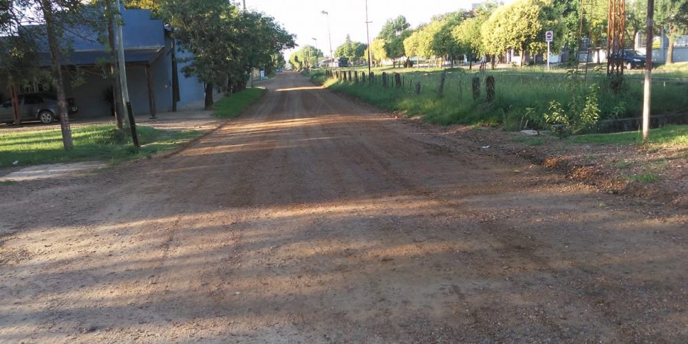 Se licita la mano de obra, equipos y materiales para pavimentar Champagnat, entre Av. Belgrano y Av. Siburu