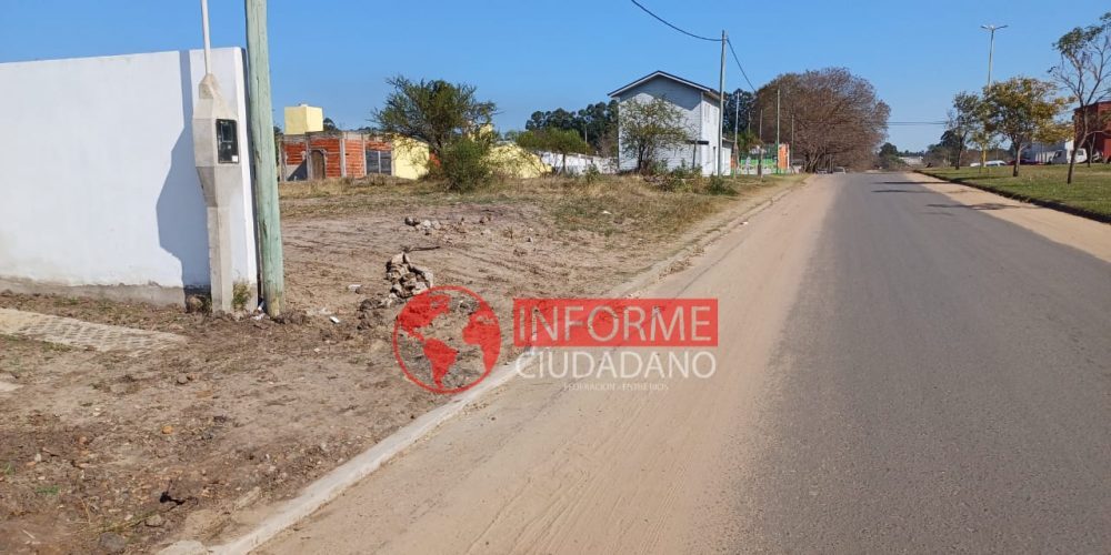 El Concejo autorizó venta de lotes en Avenida Las Hortensias