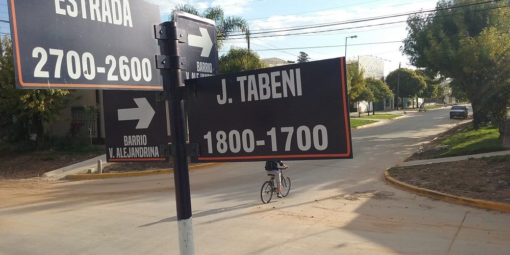 Se habilitó la circulación en las nuevas cuadras pavimentadas en Barrio Villa Alejandrina