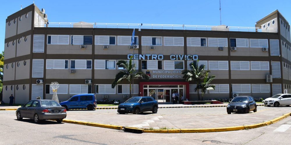 El municipio de Federación cerró la atención al público