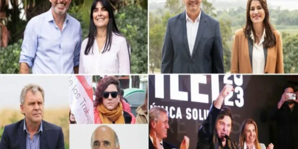 PASO 2023: todos los candidatos a la Gobernación y principales Intendencias