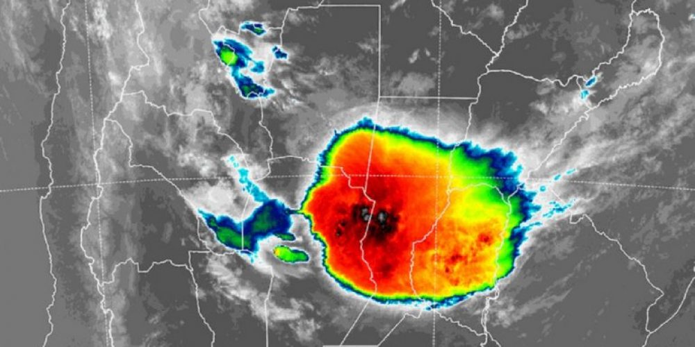 Llueve en Entre Ríos y renovaron el alerta por tormentas severas