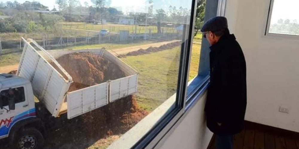 Carlos Cecco recorrió obras