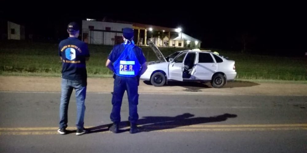 Dos personas detenidas con cocaína en ruta de acceso a Federación