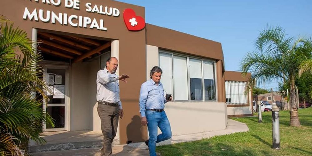 El Intendente Ricardo Bravo recorrio los Centros de Salud Municipal