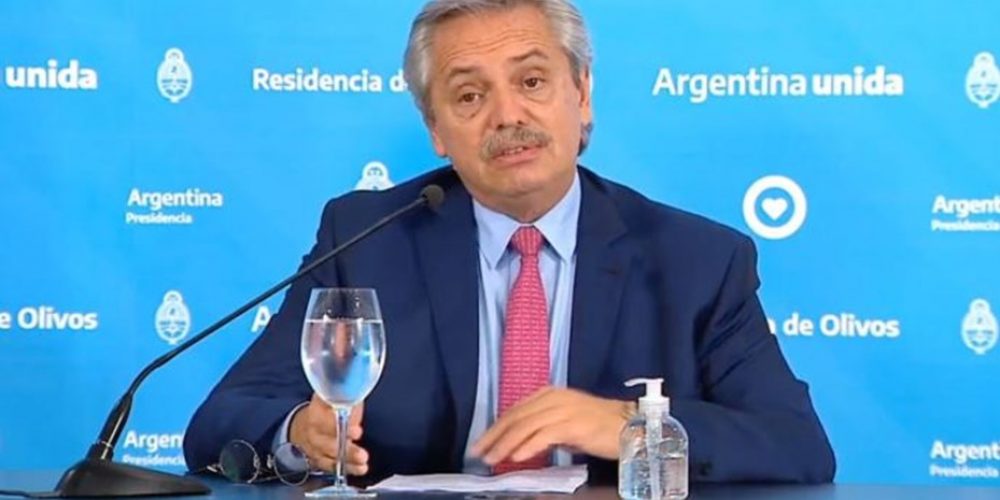 Alberto Fernández extendió la cuarentena total hasta que termine Semana Santa