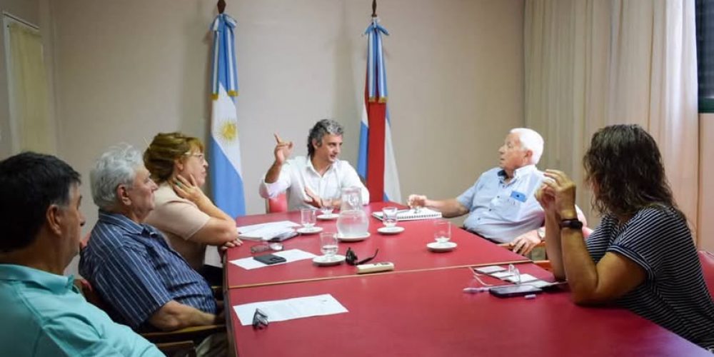 Reunión con instituciones locales, por el Proyecto de repoteniciación energética para la ciudad